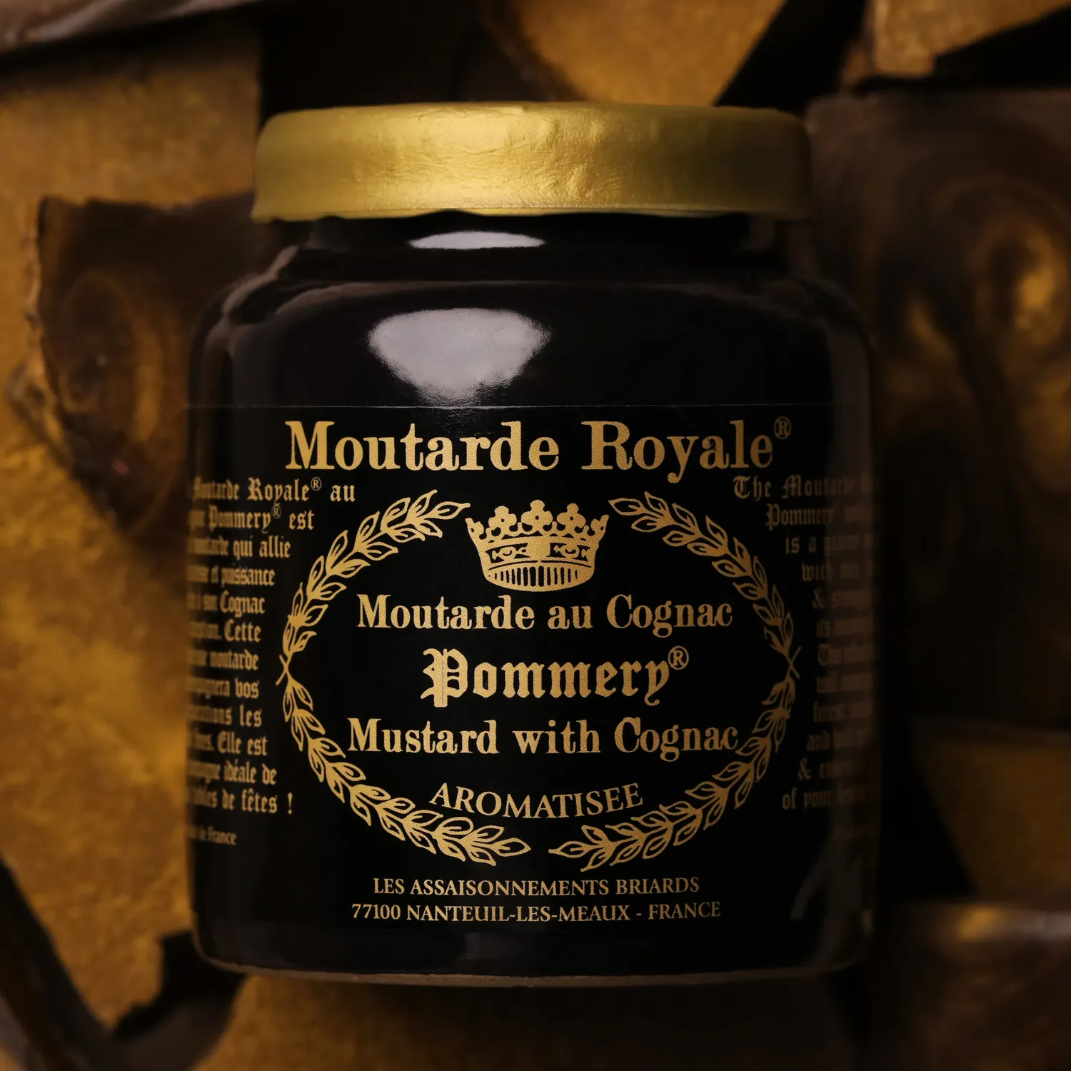 Pommery Royale Moutarde au Cognac grains 100g épicée