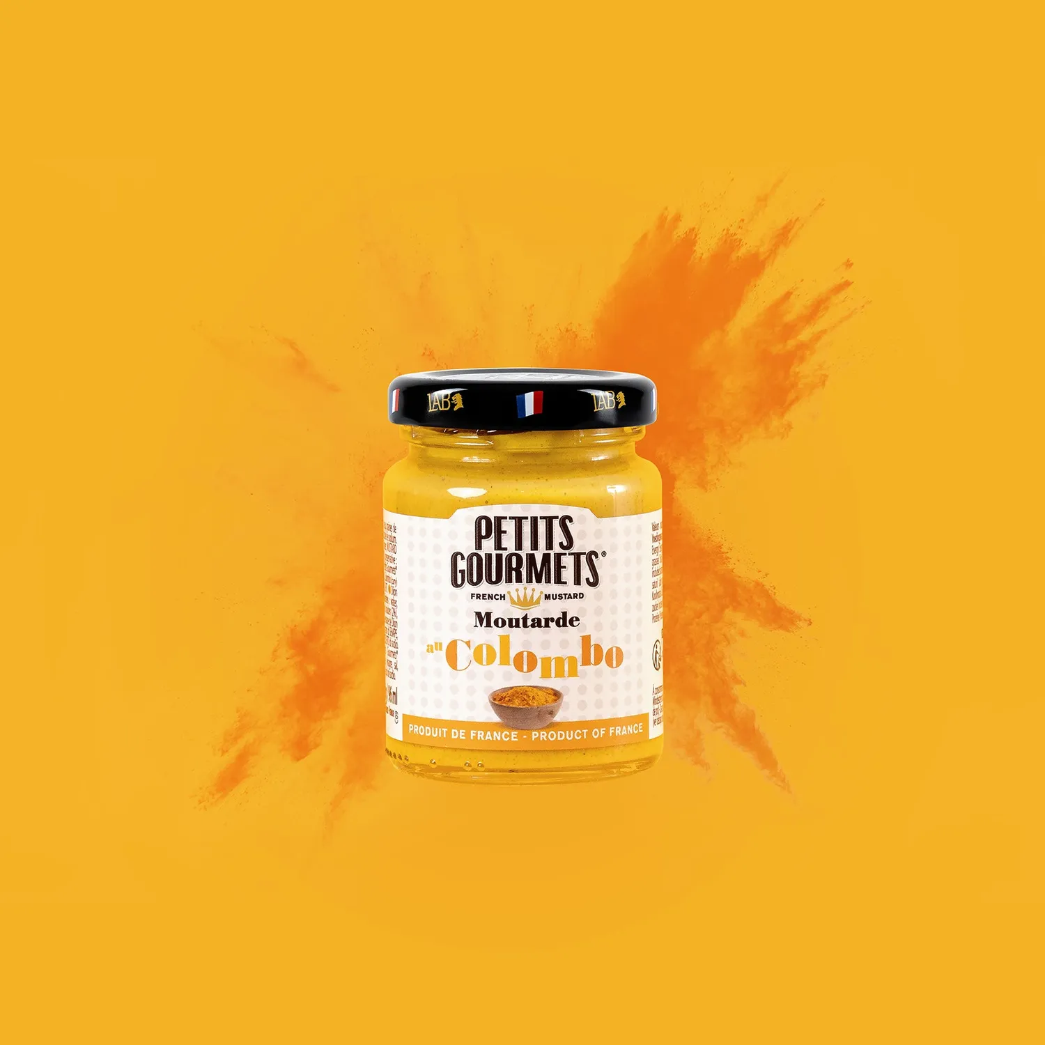 Petits Gourmets moutarde fine au Colombo 100g sans gluten