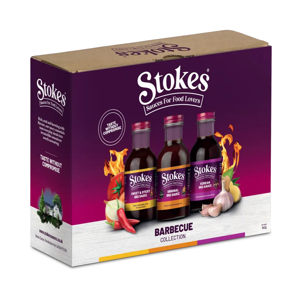 Stokes Barbeque Collection coffret 3 sauces barbecue