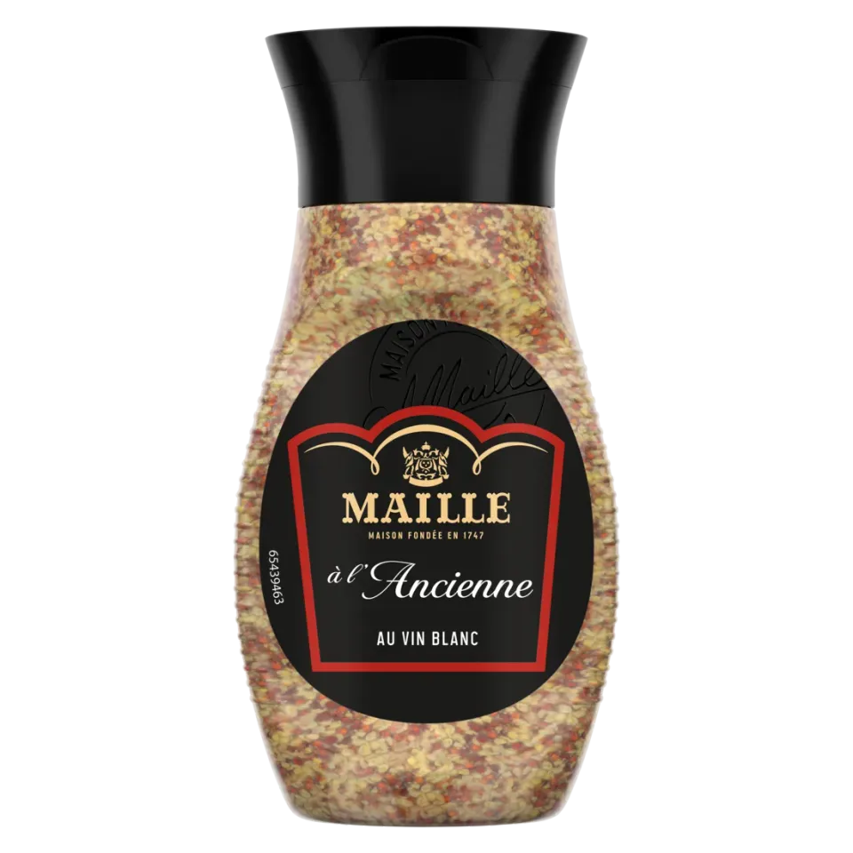 Maille à l'Ancienne moutarde vin blanc flacon 260 g