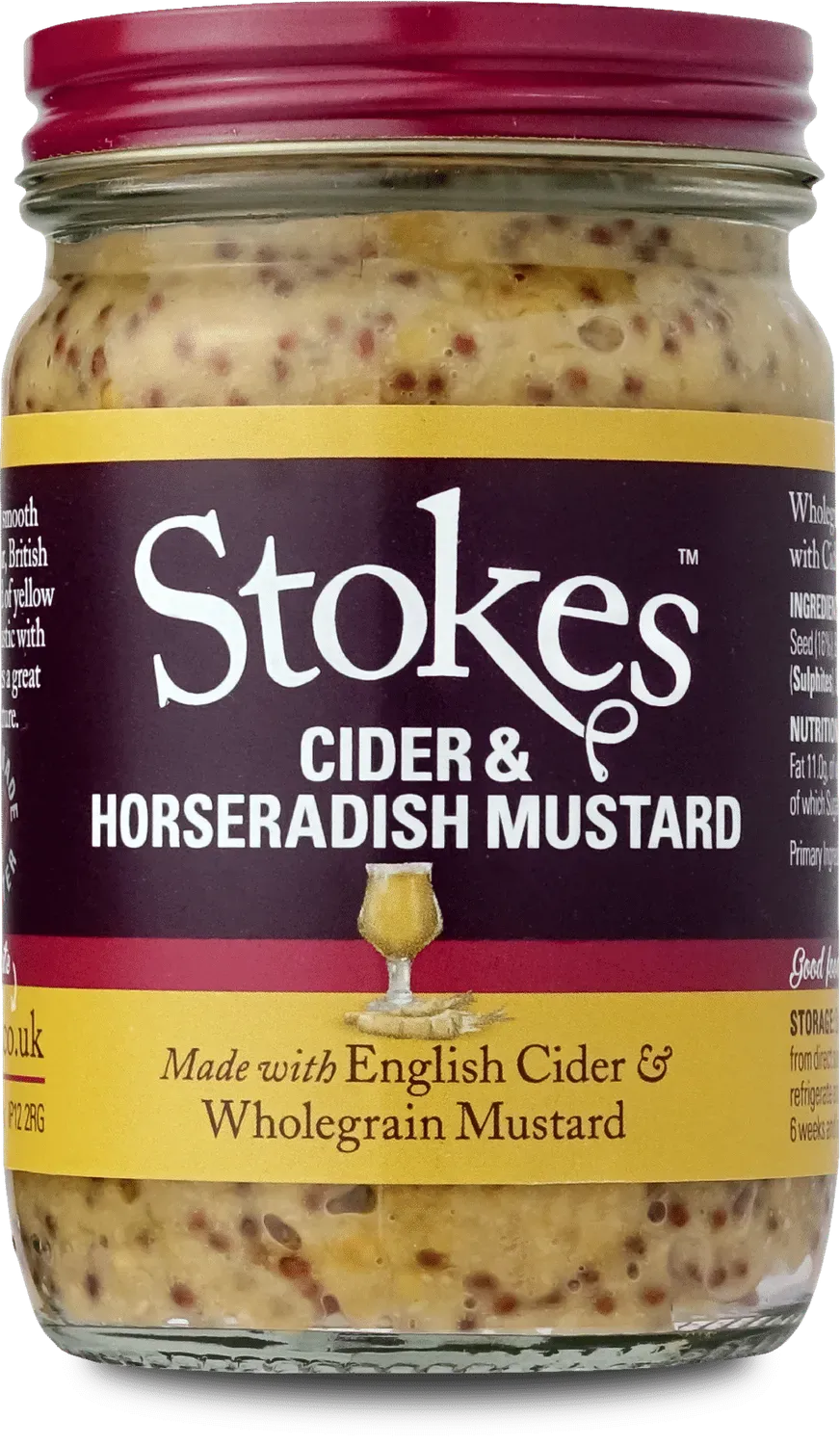 Stokes Cider Horseradish moutarde grains raifort