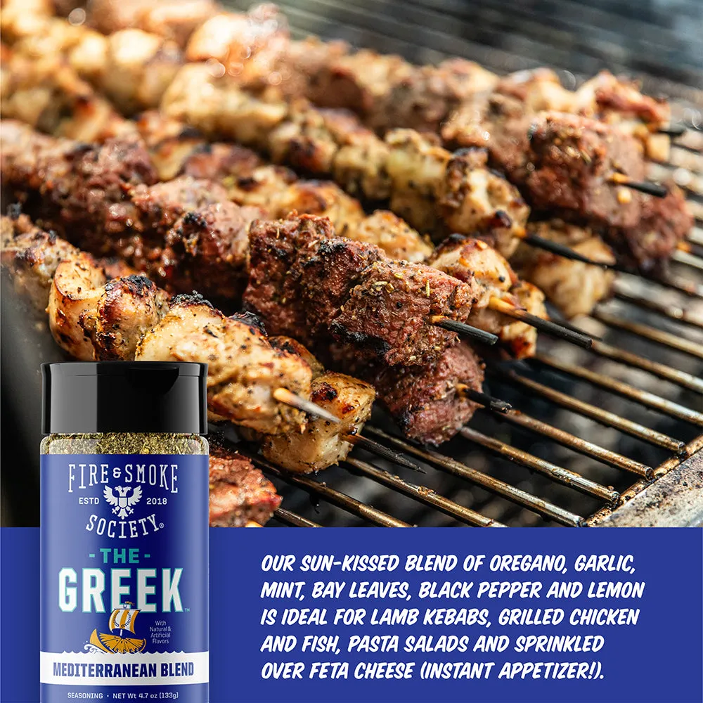 Fire Smoke Society The Greek rub origan citron M