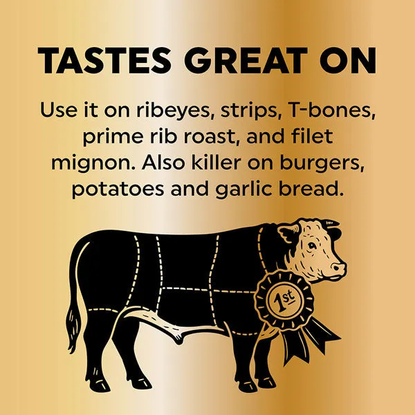 Fire Smoke Society Steak Perfect assaisonnement steak sel poivre