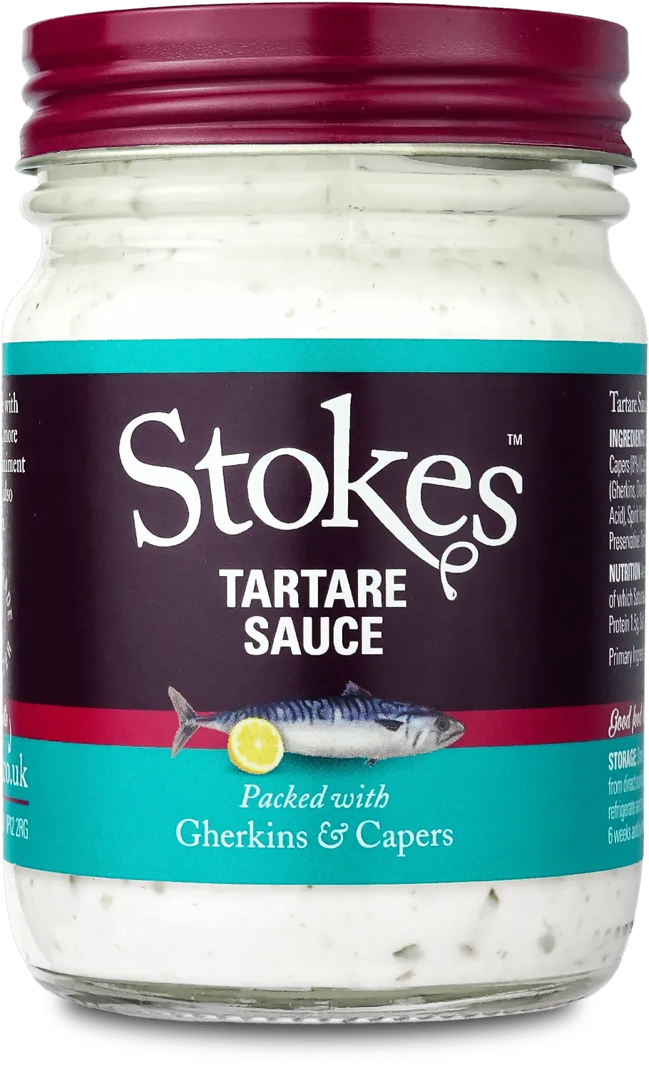 Stokes Tartare Sauce cornichons câpres