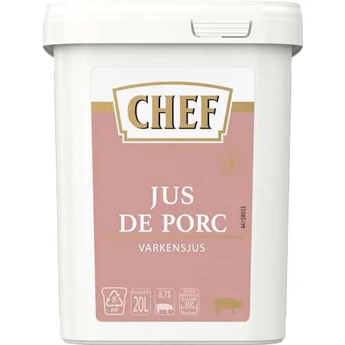 Premium Chef Jus de Porc Déshydraté boîte 600g corsé