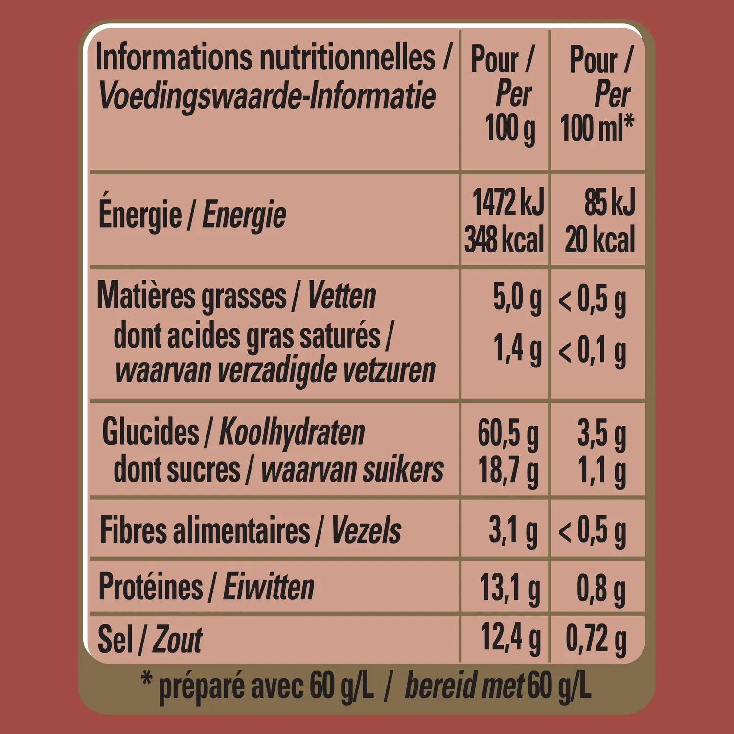 CHEF Jus de Veau Lié jus déshydraté 660g