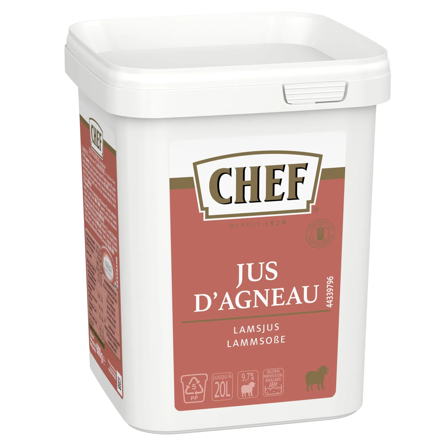 CHEF Jus d'Agneau jus déshydraté 600g