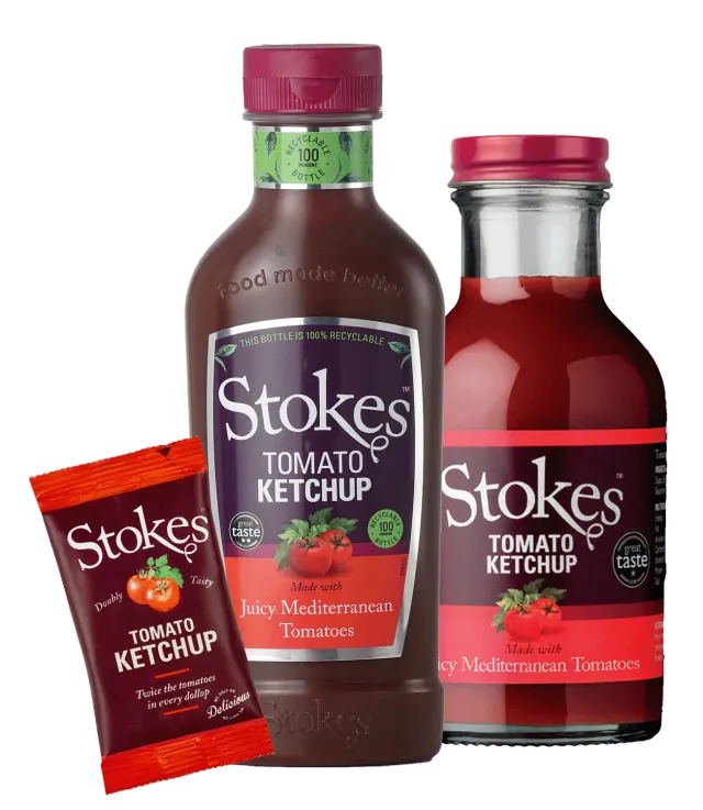 Stokes Real Tomato ketchup tomates mûres