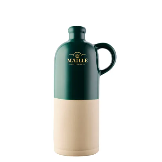Maille Cruchon Digoin pot moutarde grès artisanal
