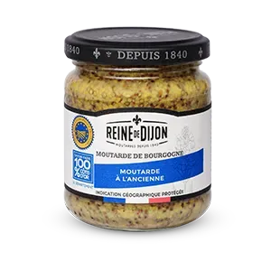 Reine de Dijon moutarde Bourgogne à l'ancienne IGP
