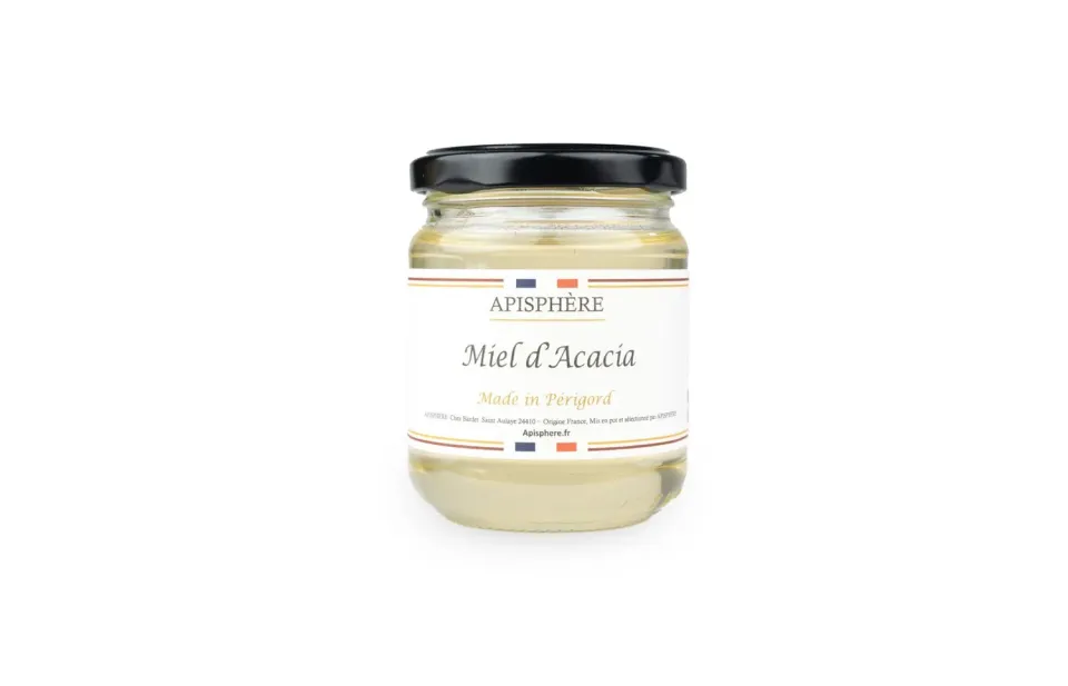 Apisphere Miel d’Acacia du Périgord liquide et doux