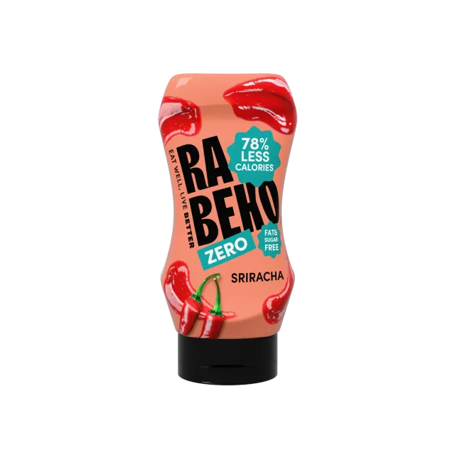 Rabeko Sriracha sauce piquante sans graisse sans sucre