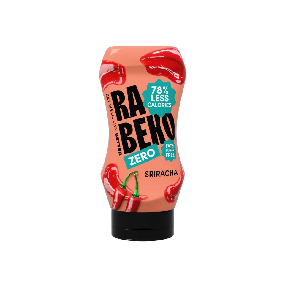 Rabeko Sriracha sauce piquante sans graisse sans sucre