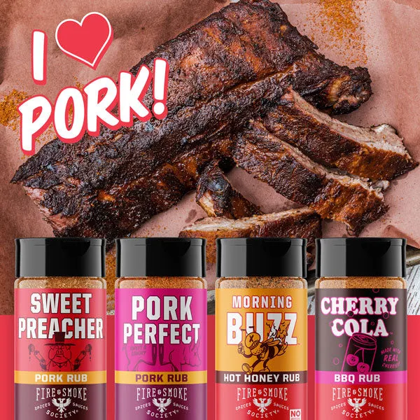 Fire Smoke Society The Motherload lot 18 rubs barbecue
