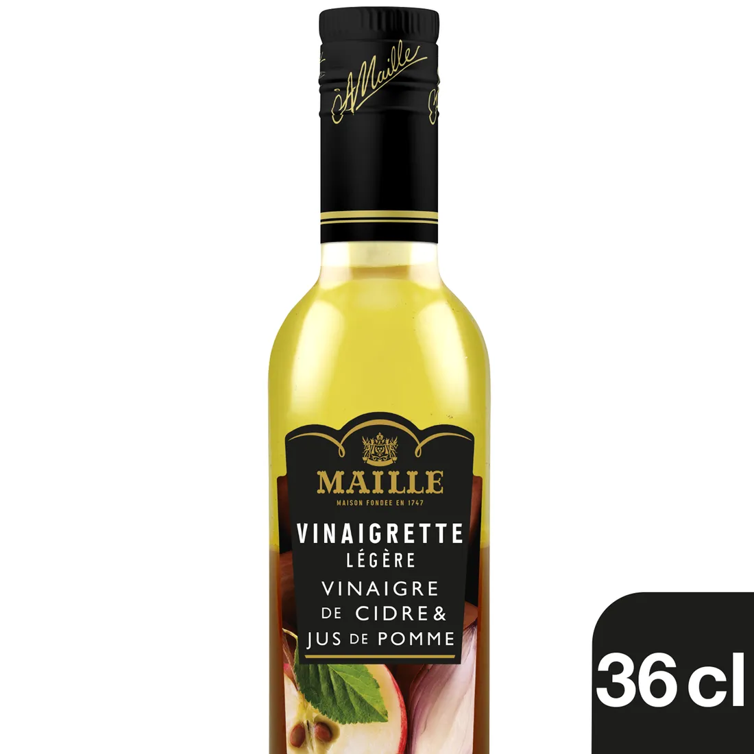 Maille Vinaigrette Légère cidre pomme échalote 36cl