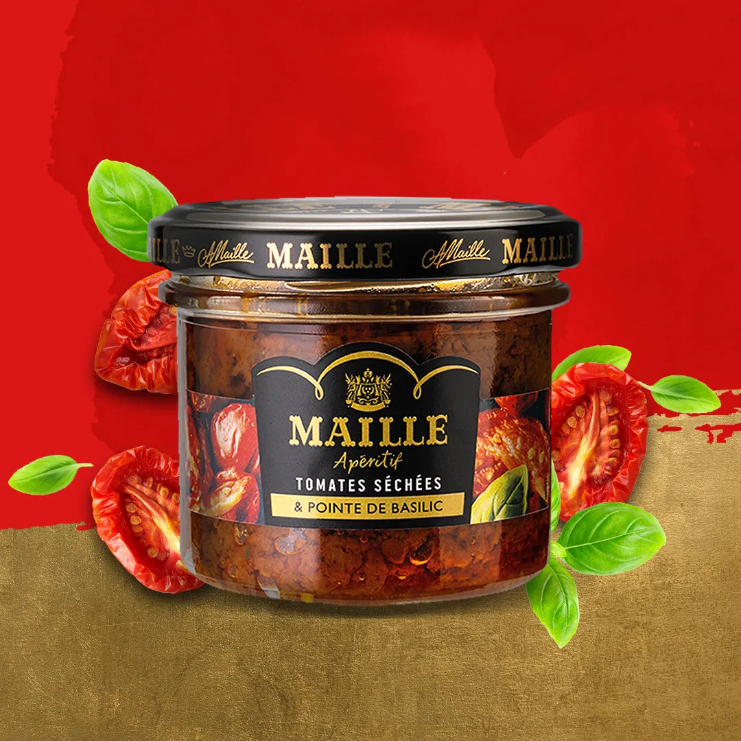 Maille Apéritif tomates séchées tartinable 95 g basilic