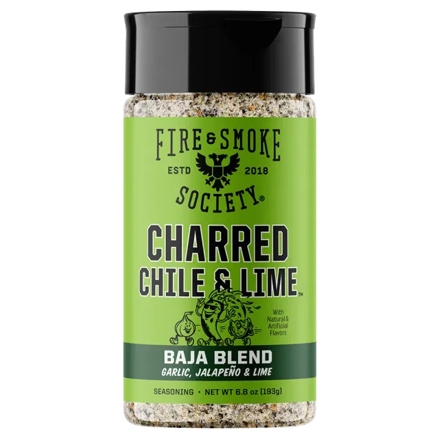 Fire Smoke Society Charred Chile & Lime rub 6.8 oz