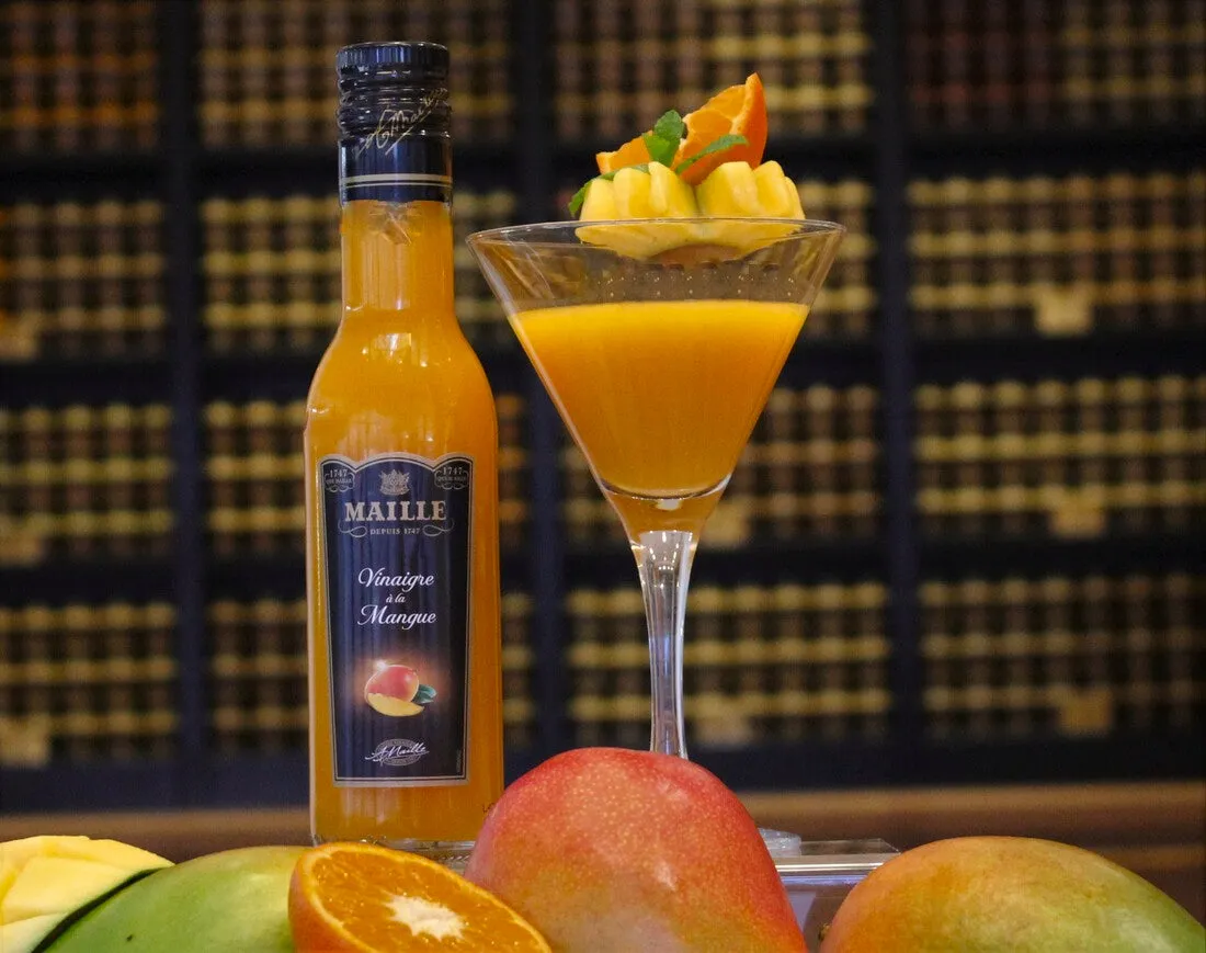 Maille vinaigre purée de mangue exotique 25 cl