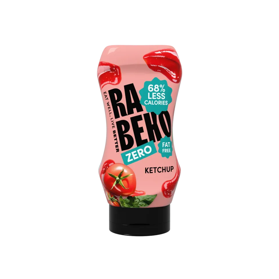 Rabeko Zero ketchup sans sucre allégé