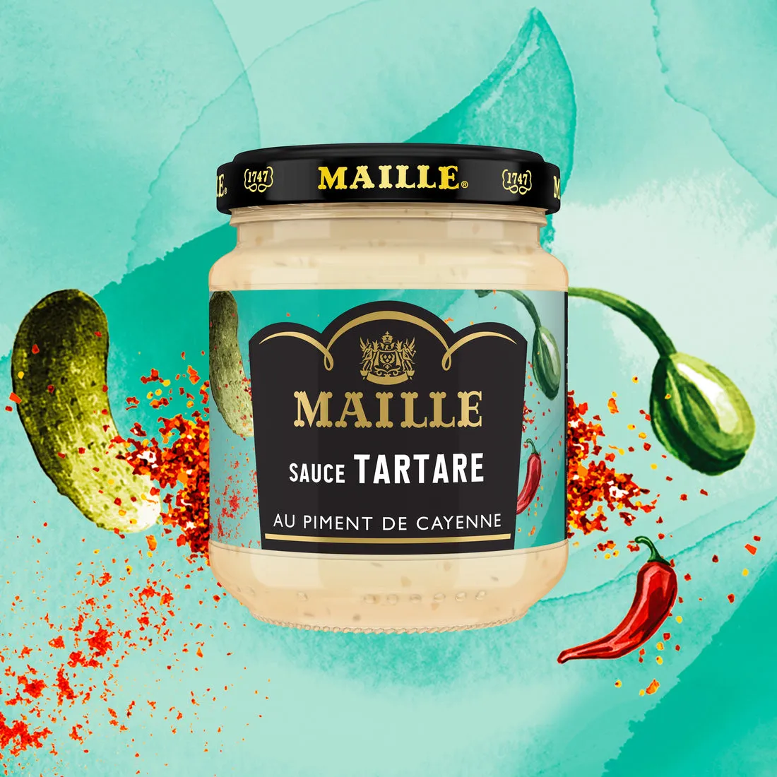 Maille Sélection Sauces Accompagnement coffret mayo variées