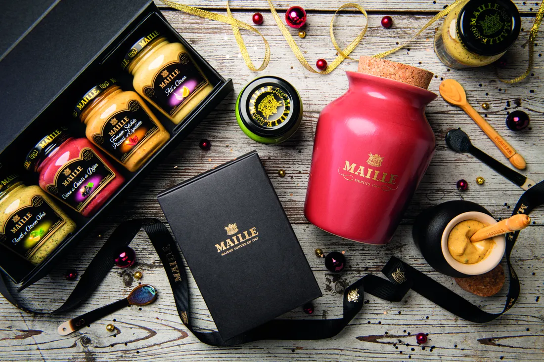 Maille Coffret Marinades 3x108g miel truffe espelette
