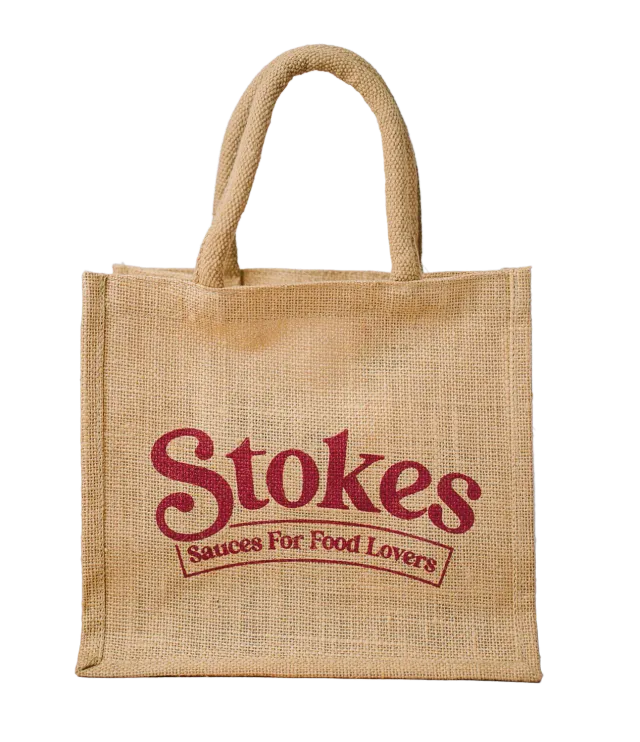 Stokes Jute Tote Bag sac jute 26 cm anses luxe