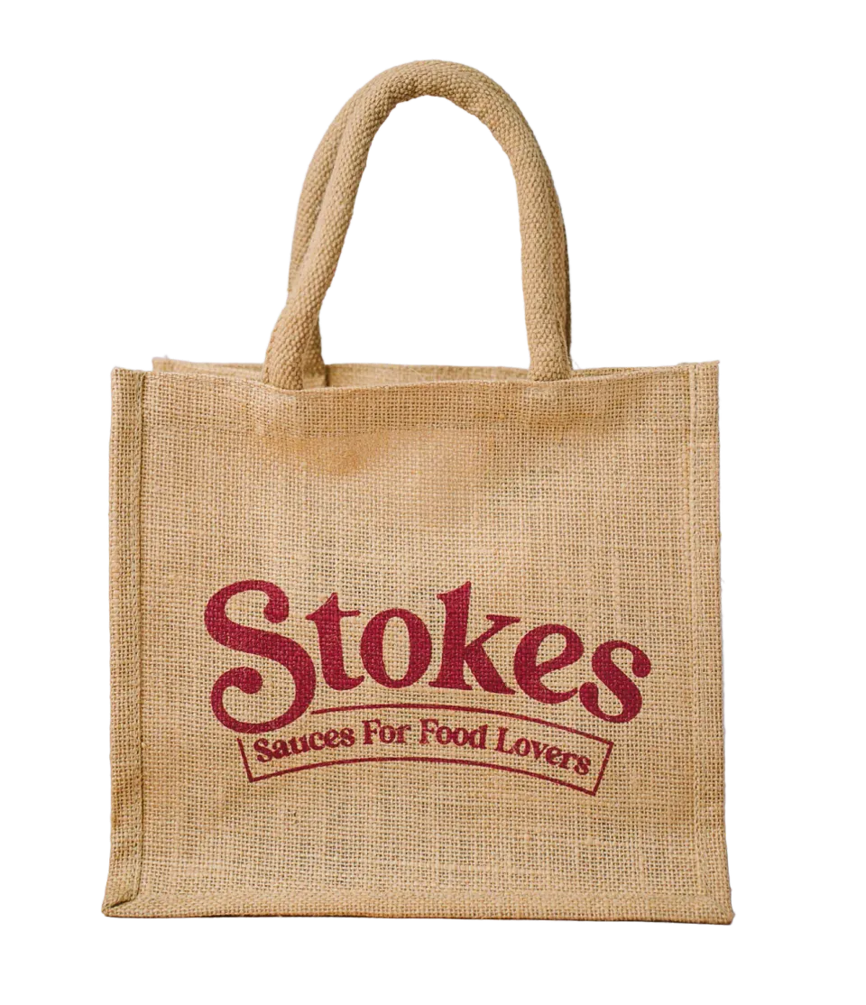 Stokes Jute Tote Bag sac jute 26 cm anses luxe