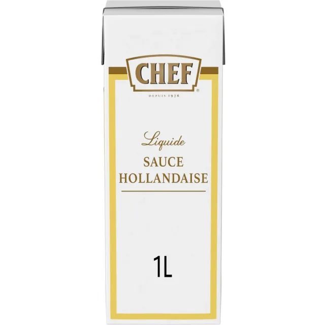 CHEF Sauce Liquide Hollandaise sauce brique 1L citron
