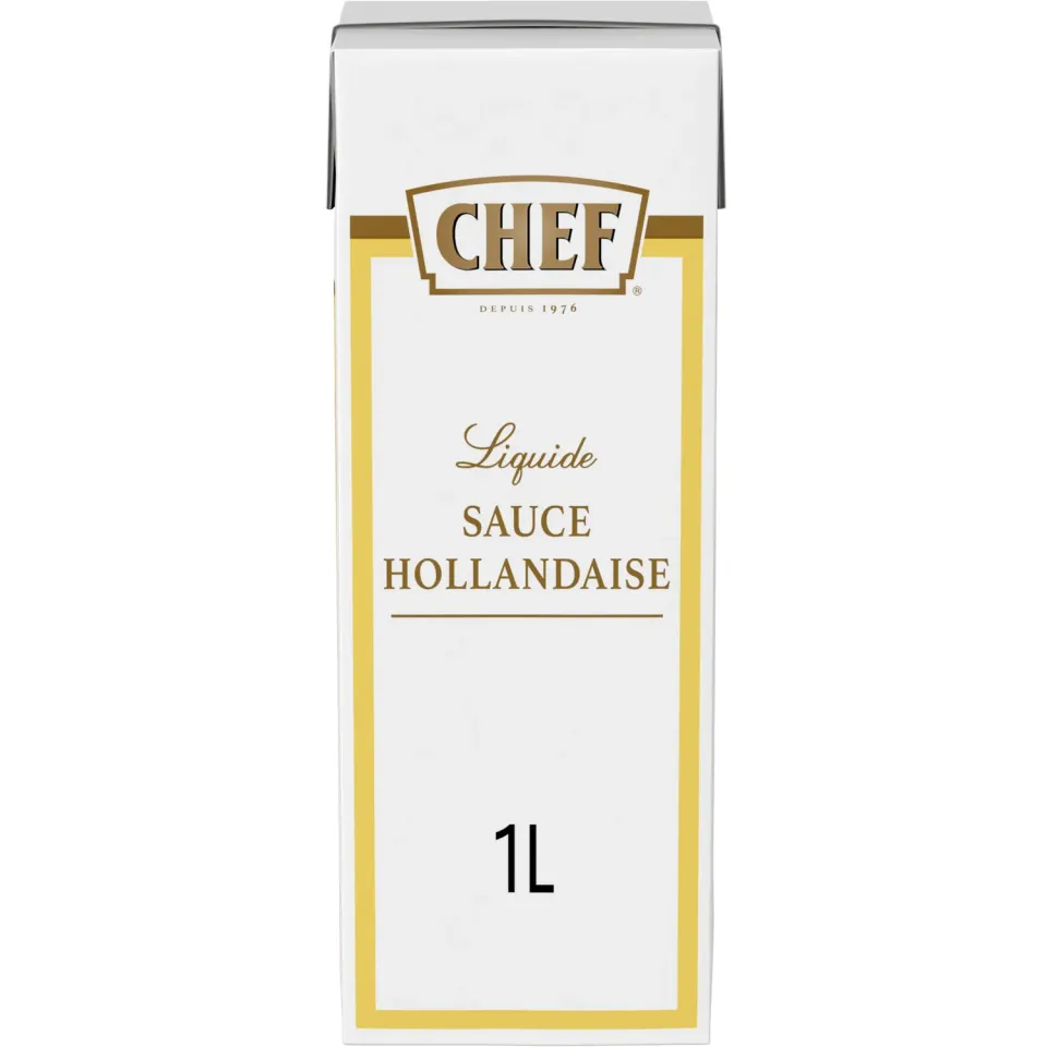 CHEF Sauce Liquide Hollandaise sauce brique 1L citron