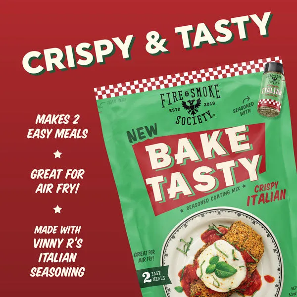Fire Smoke Society Crispy Italian panure italienne