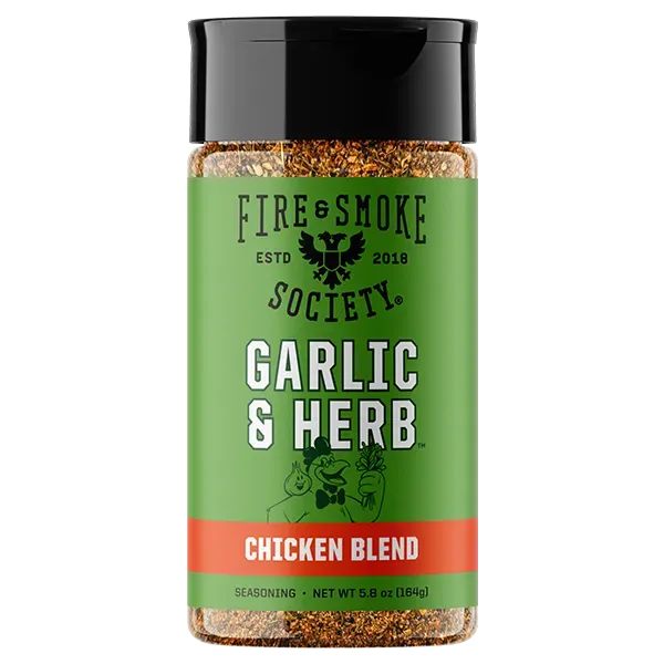Fire Smoke Society Garlic Herb assaisonnement ail