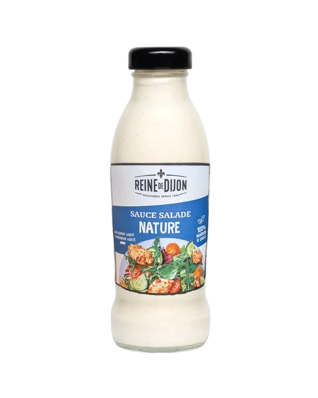 Reine de Dijon sauce salade nature onctueuse