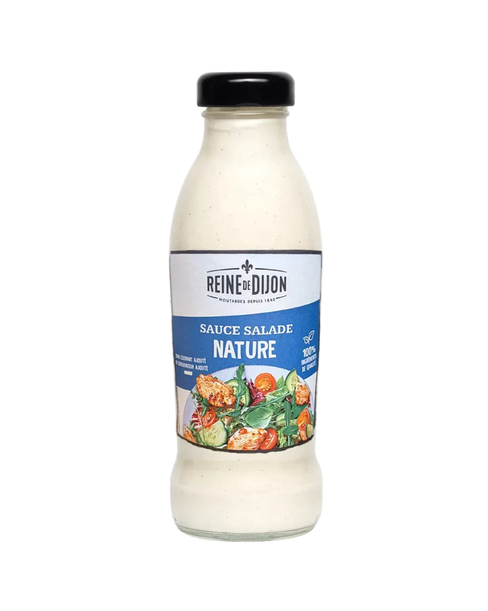 Reine de Dijon sauce salade nature onctueuse