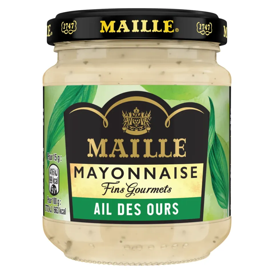 Maille Mayonnaise Ail des Ours 185g douce
