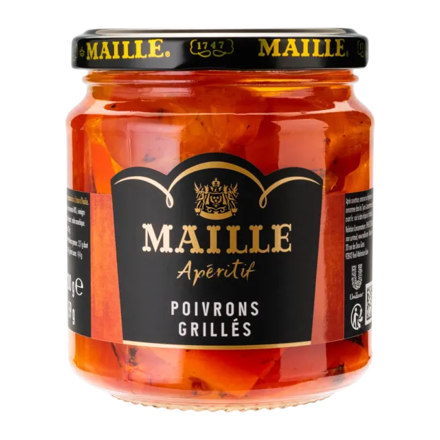 Maille Apéritif poivrons grillés marinés 280g