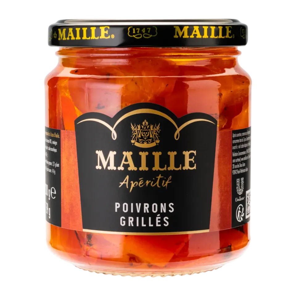 Maille Apéritif poivrons grillés marinés 280g