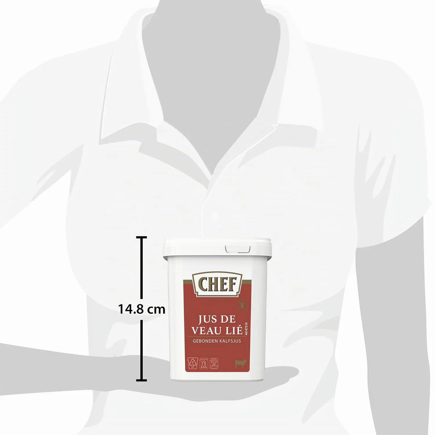 CHEF Jus de Veau Lié jus déshydraté 660g