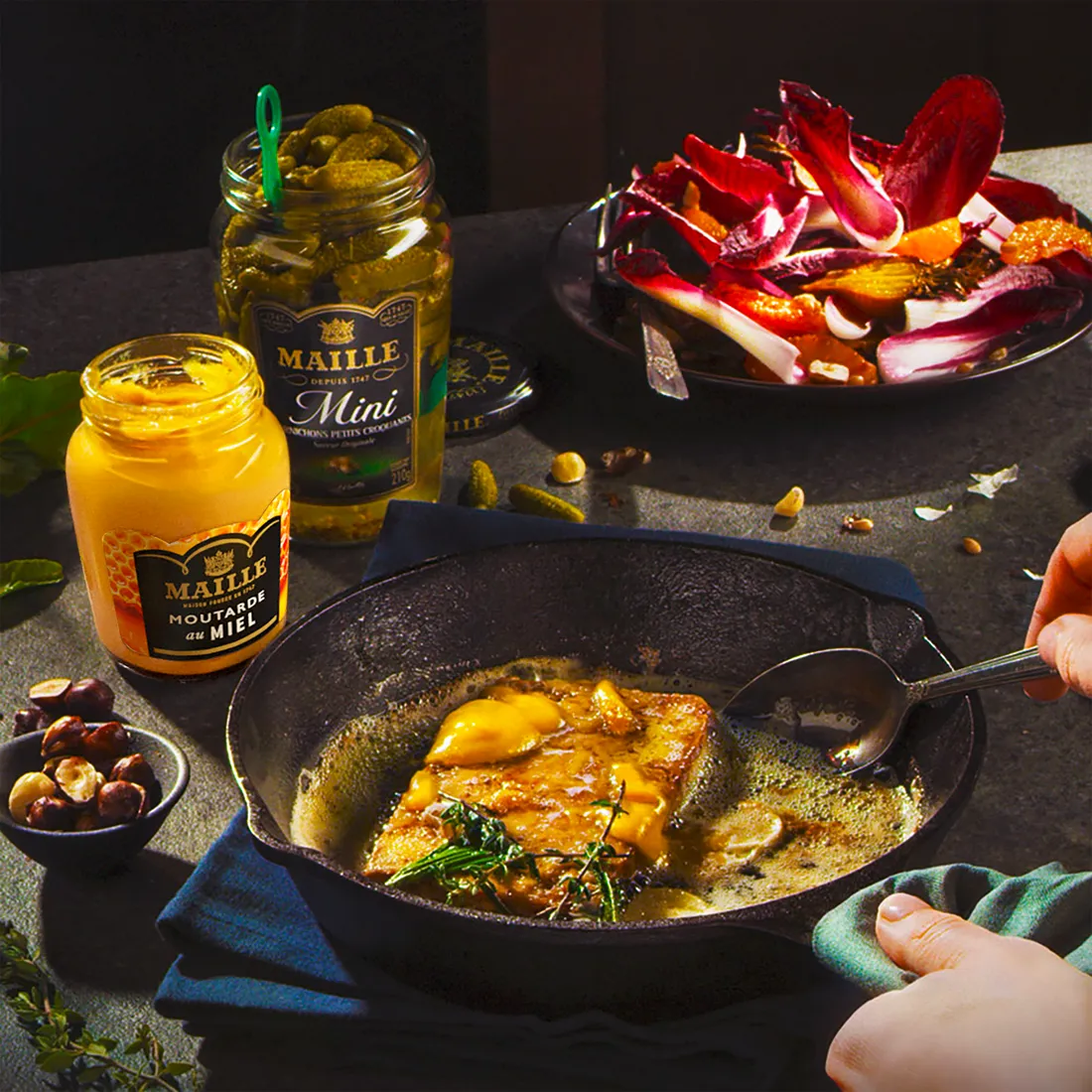 Maille Miel moutarde douce au miel 230g