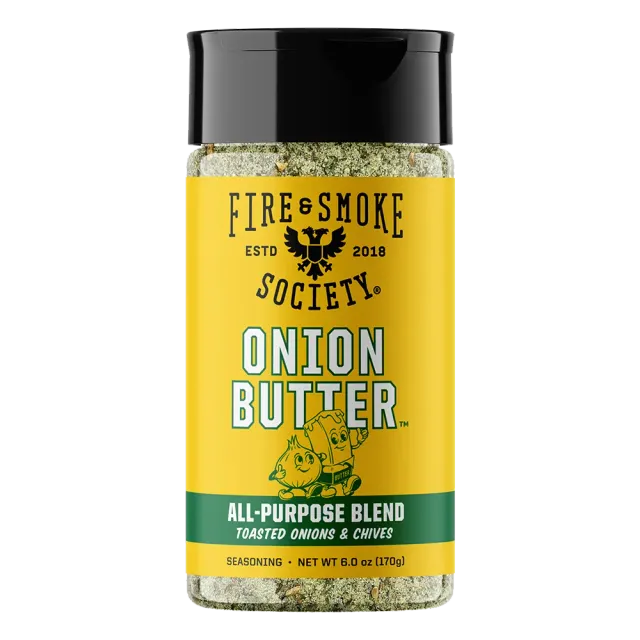 Fire Smoke Society Onion Butter épice oignon 6 oz doux