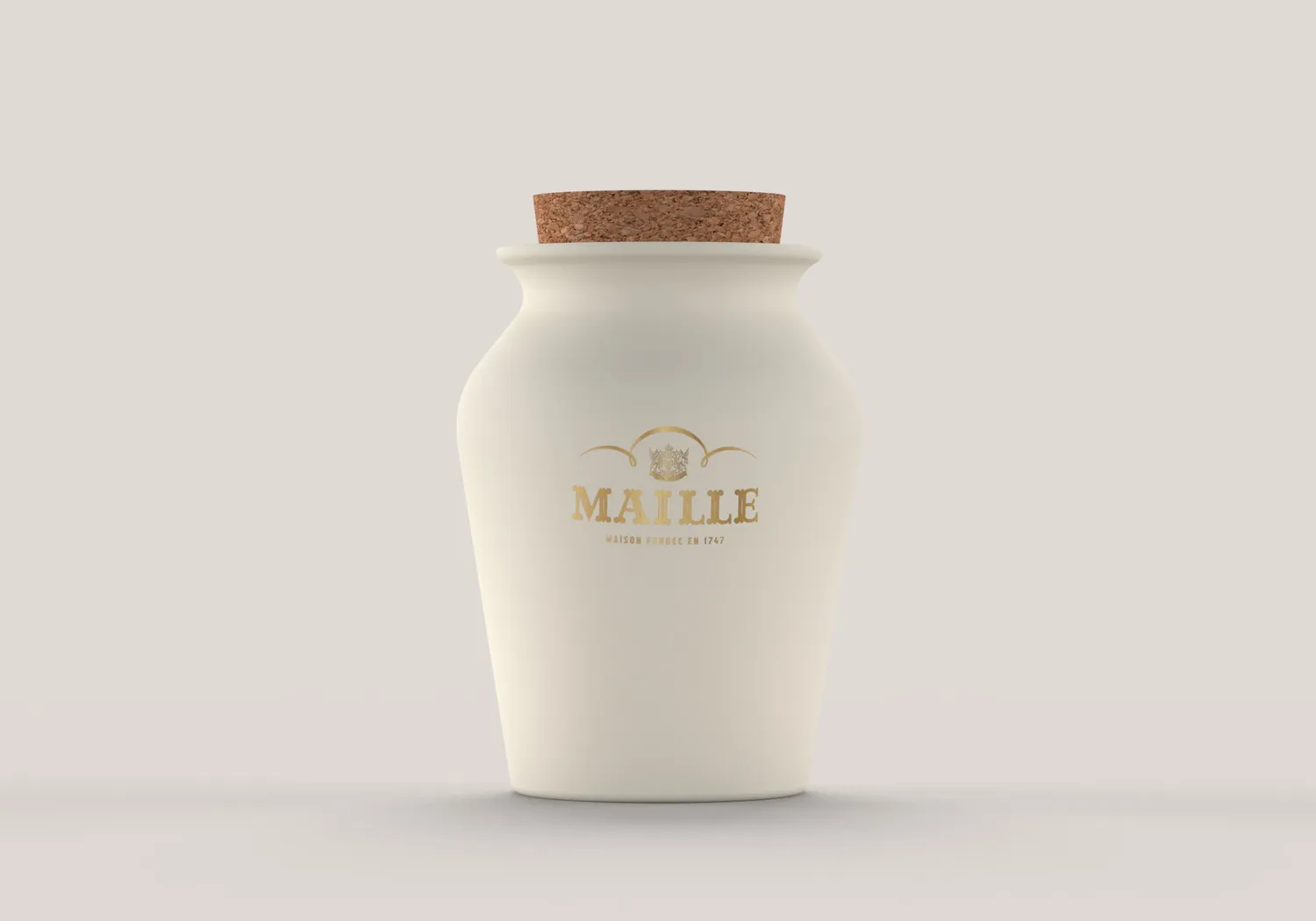 Maille Coffret Duo Signature moutardes 2x125g pots grès