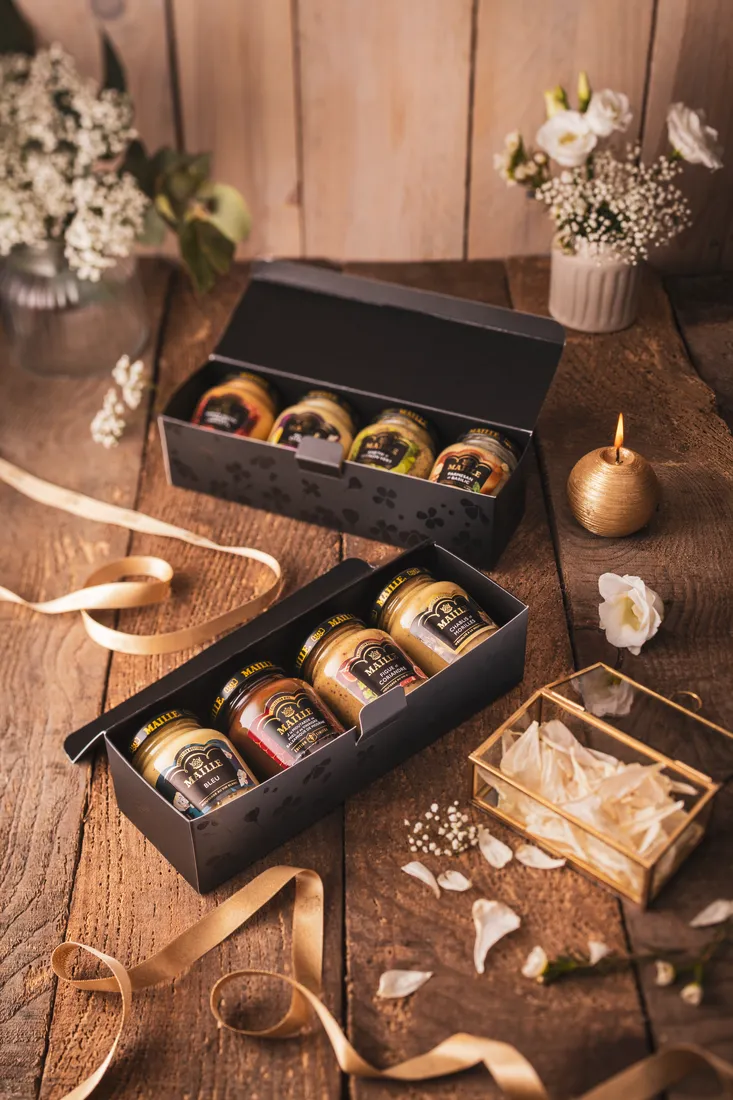 Maille Coffret Marinades 3x108g miel truffe espelette