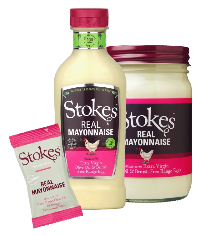 Stokes Real Mayonnaise mayonnaise œufs plein air
