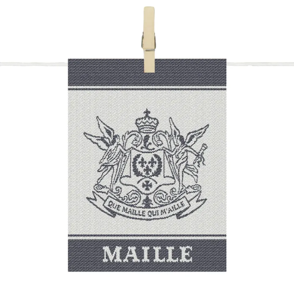 Maille Para Tapas tissé Moutet coton Blason Maille