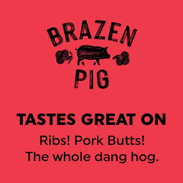 Fire Smoke Society Brazen Pig rub sans sel 4.6 oz