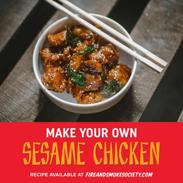 Fire Smoke Society Asian Tempura panure croustillante