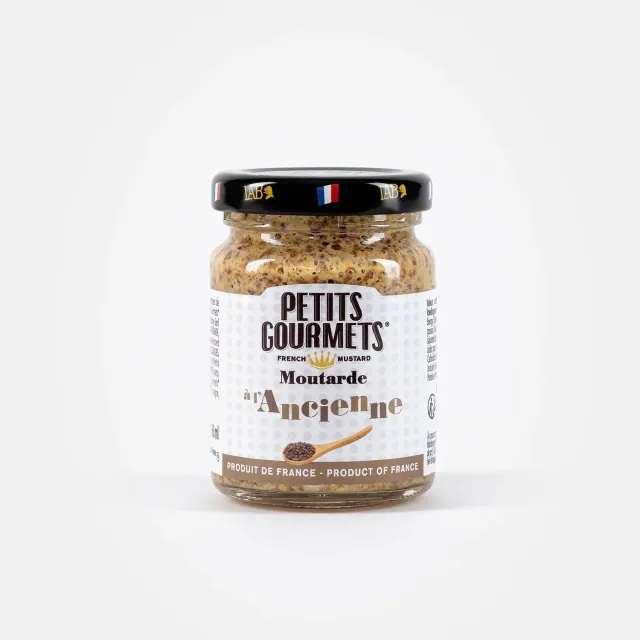 Petits Gourmets Moutarde à l'ancienne 100g en grains