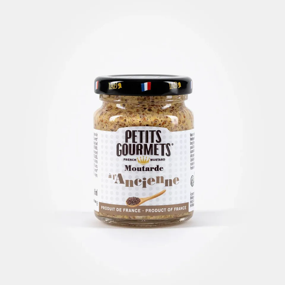 Petits Gourmets Moutarde à l'ancienne 100g en grains