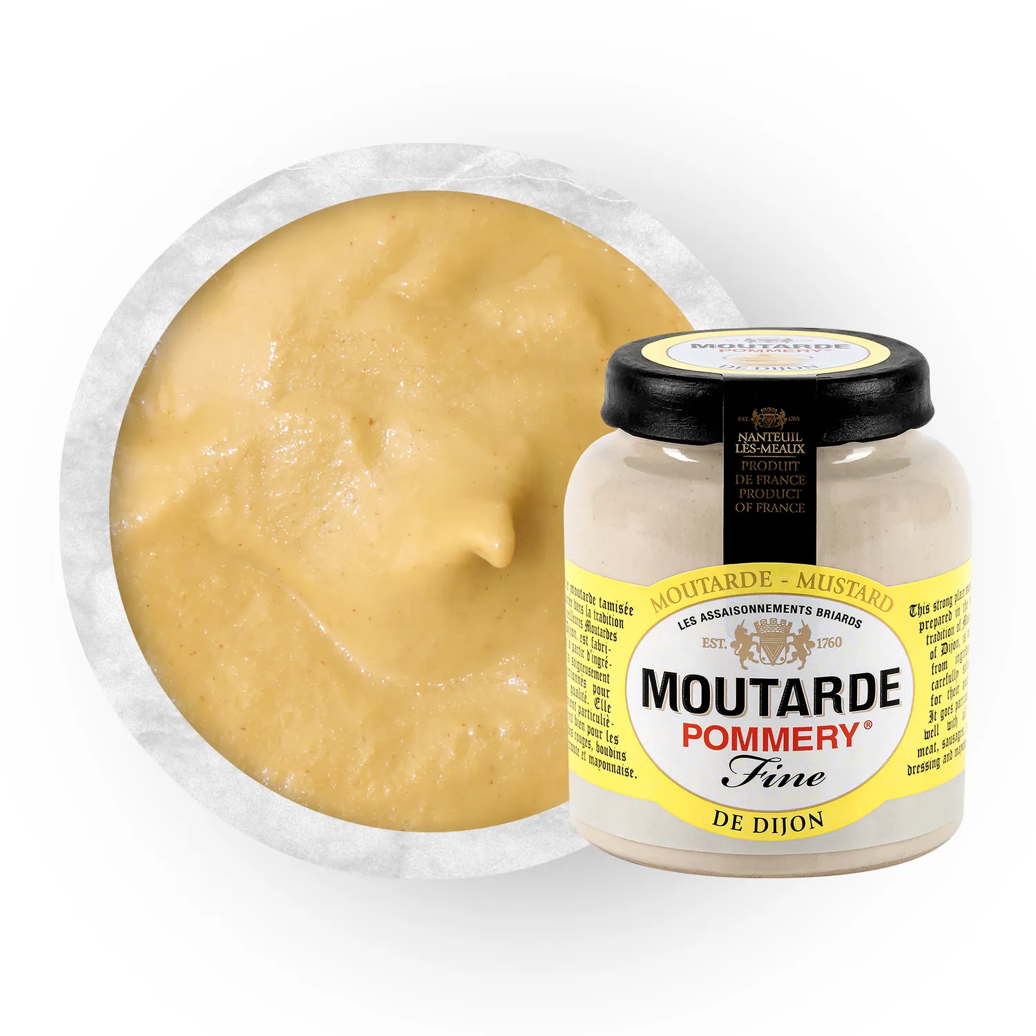 Pommery Moutarde de Dijon moutarde 100g tamisée