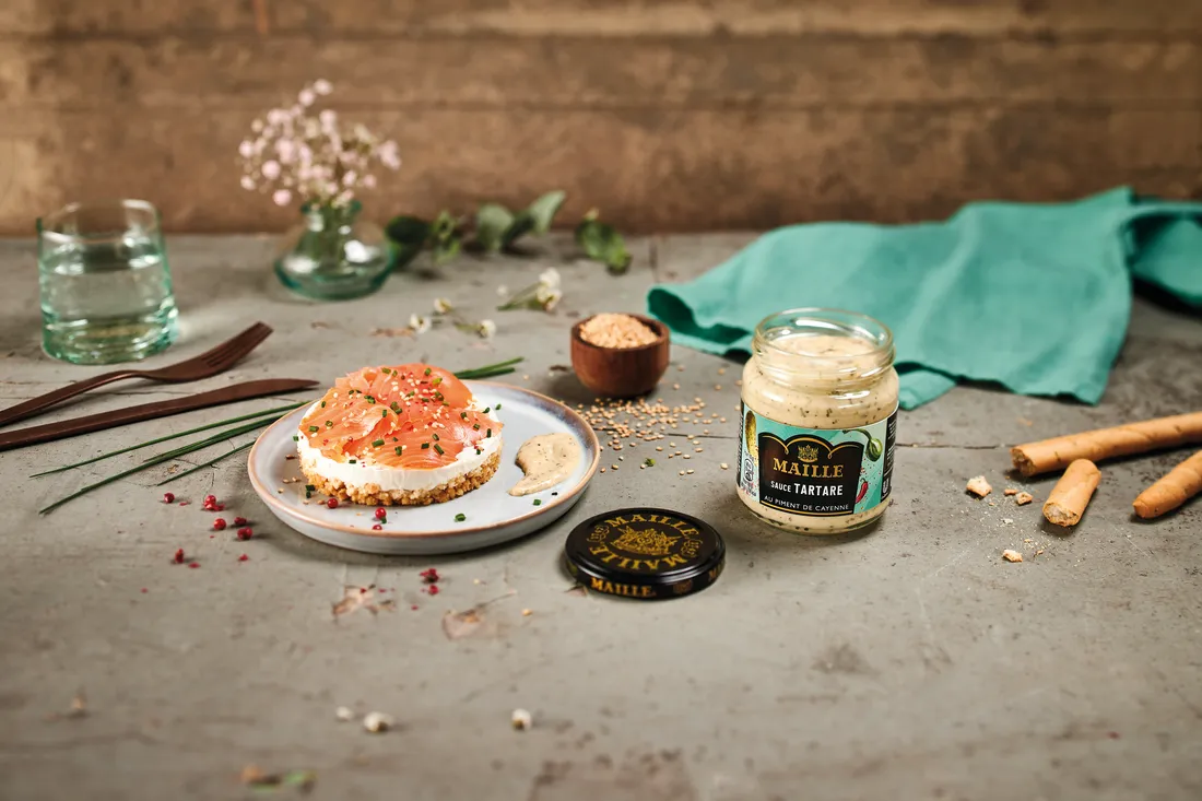 Maille Sauce Tartare Piment de Cayenne 185g Relevée