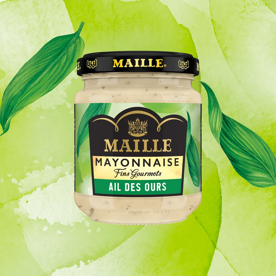 Maille Mayonnaise Ail des Ours 185g douce